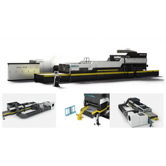 Линия закалки стекла LandGlass LD-AC JetConvection Flat & Bent Bi-directional