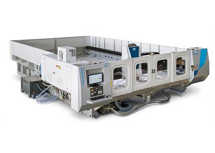 Обрабатывающий центр ЧПУ станок для обработки стекла Bottero Pratica Platform