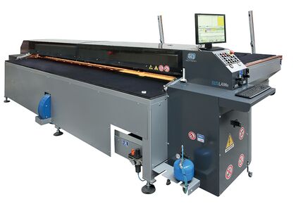 Стол для раскроя триплекса - станок Bottero 515 LAM