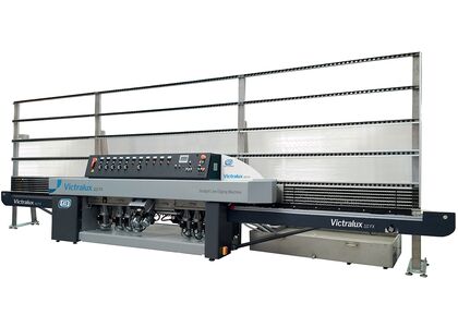 Вертикальный станок для прямолинейной плоской обработки кромки стекла Bottero Victralux