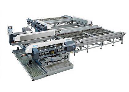 Станок для двусторонней обработки кромки стекла Bottero Twin Edge