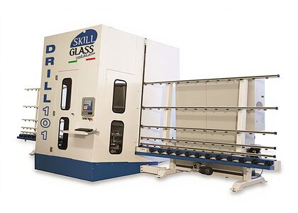 Вертикальная сверлильная машина с ЧПУ для обработки стекла Skill Glass Drill 101