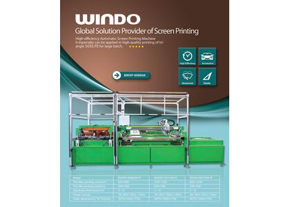 Автоматическая машина для трафаретной печати на стекле WINDO BWSP-6080HA