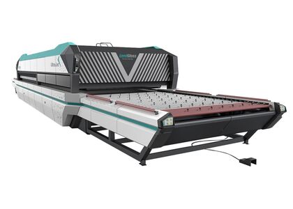 Печь для закалки плоского стекла LandGlass LD-A2436US Ultrajet с полной конвекционной системой