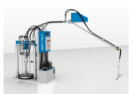 Двухкомпонентный гидравлический экструдер с подвесной ручкой Best Makina 2200 Best Cold XL
