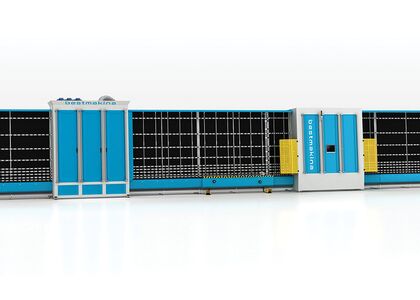 Автоматизированная моющая линия с пневматическим панельным прессом Best Makina BWPE