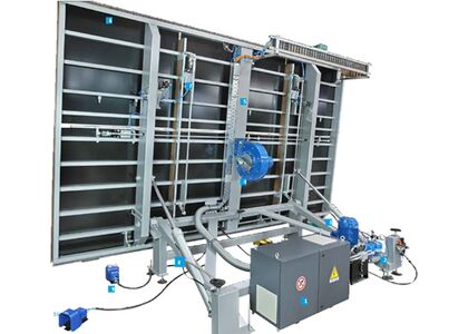 Стол раскроя стекла с ЧПУ модель с ремнями Bottero 343 EVO