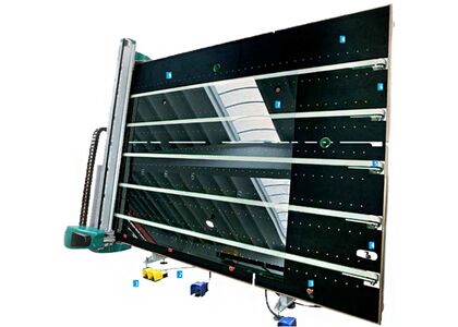 Стол для резки стекла с ремнями Bottero 363 EVO