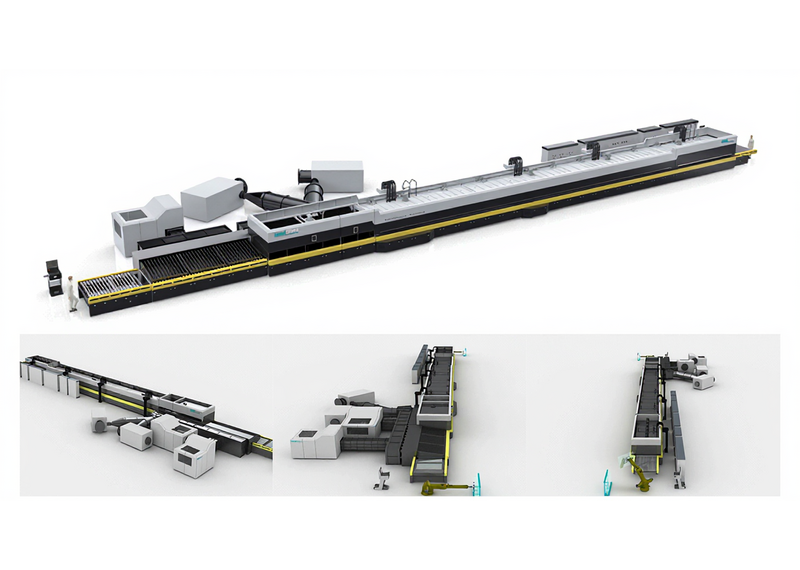 Печь для непрерывной закалки плоского стекла LandGlass LD-AL JetConvection, изображение 2