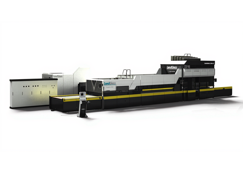 Линия закалки стекла LandGlass LD-AC JetConvection Flat & Bent Bi-directional, изображение 2