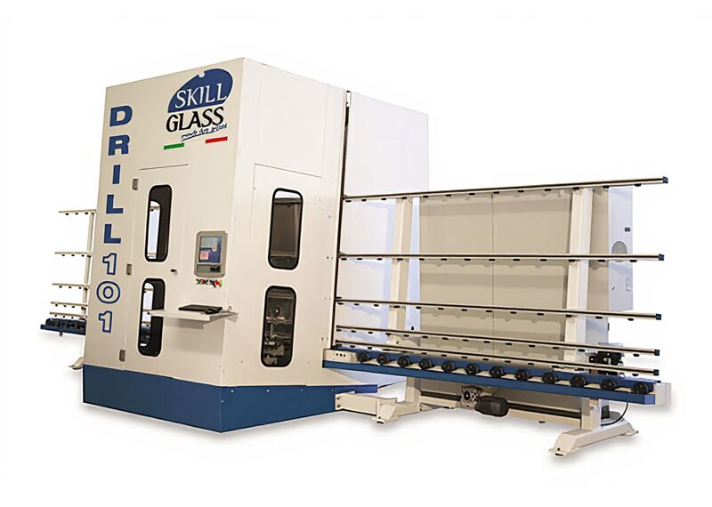 Вертикальная сверлильная машина с ЧПУ для обработки стекла Skill Glass Drill 101