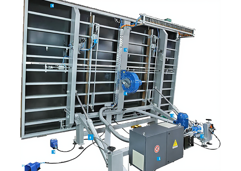 Стол для раскроя стекла - станок для резки стекла с ремнями Bottero 343 BCS с ЧПУ, изображение 2