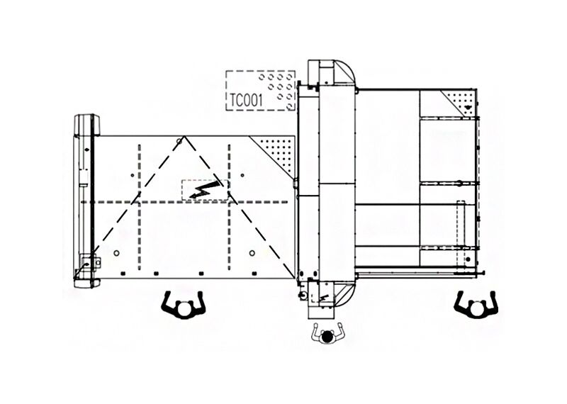 Автоматическая линия раскроя триплекса - станок для резки стекла Bottero 548 LAMe + 363 BCS, изображение 3