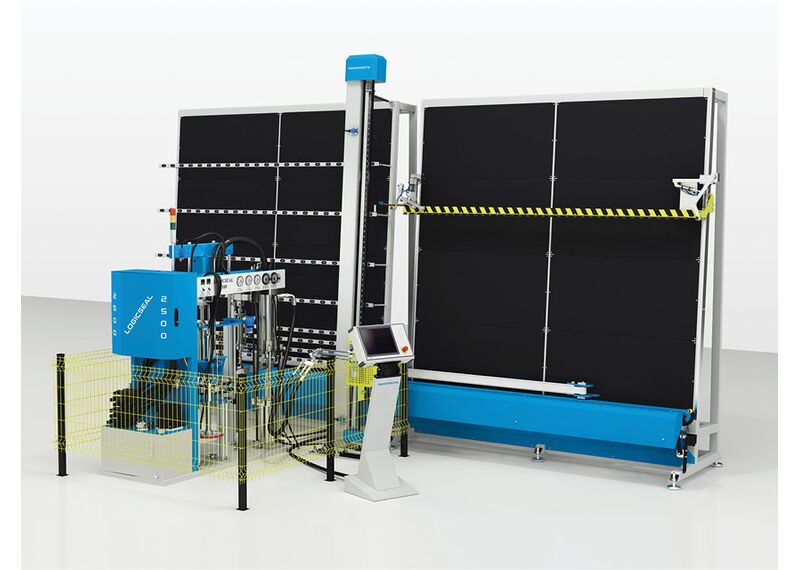 Автоматический двухкомпонентный гидравлический экструдер Best Makina BLS-H